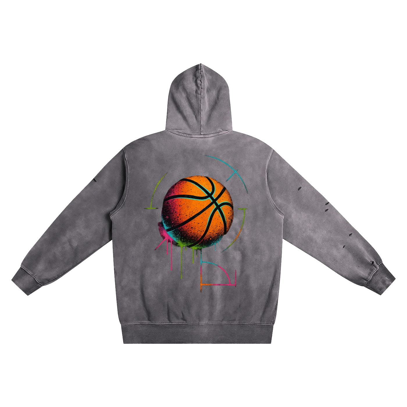 MP3bbALL Graffiti Court Hoodie