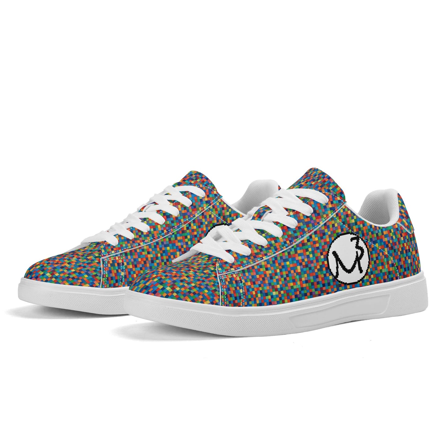 MP3bbALL Pixel Low Top Shoes