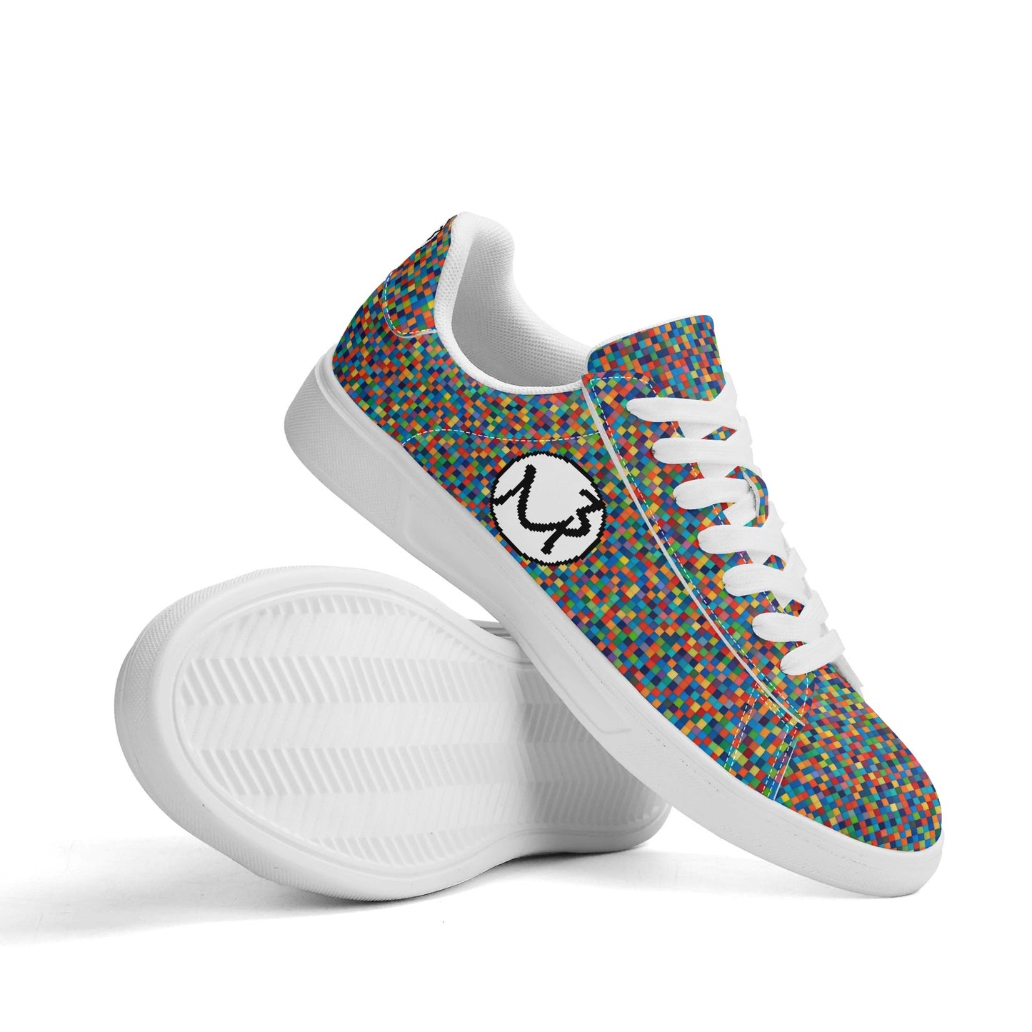 MP3bbALL Pixel Low Top Shoes