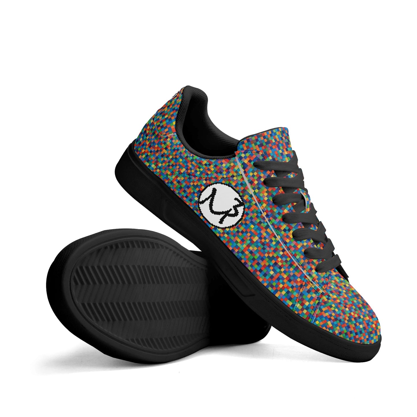 MP3bbALL Pixel Low Top Shoes