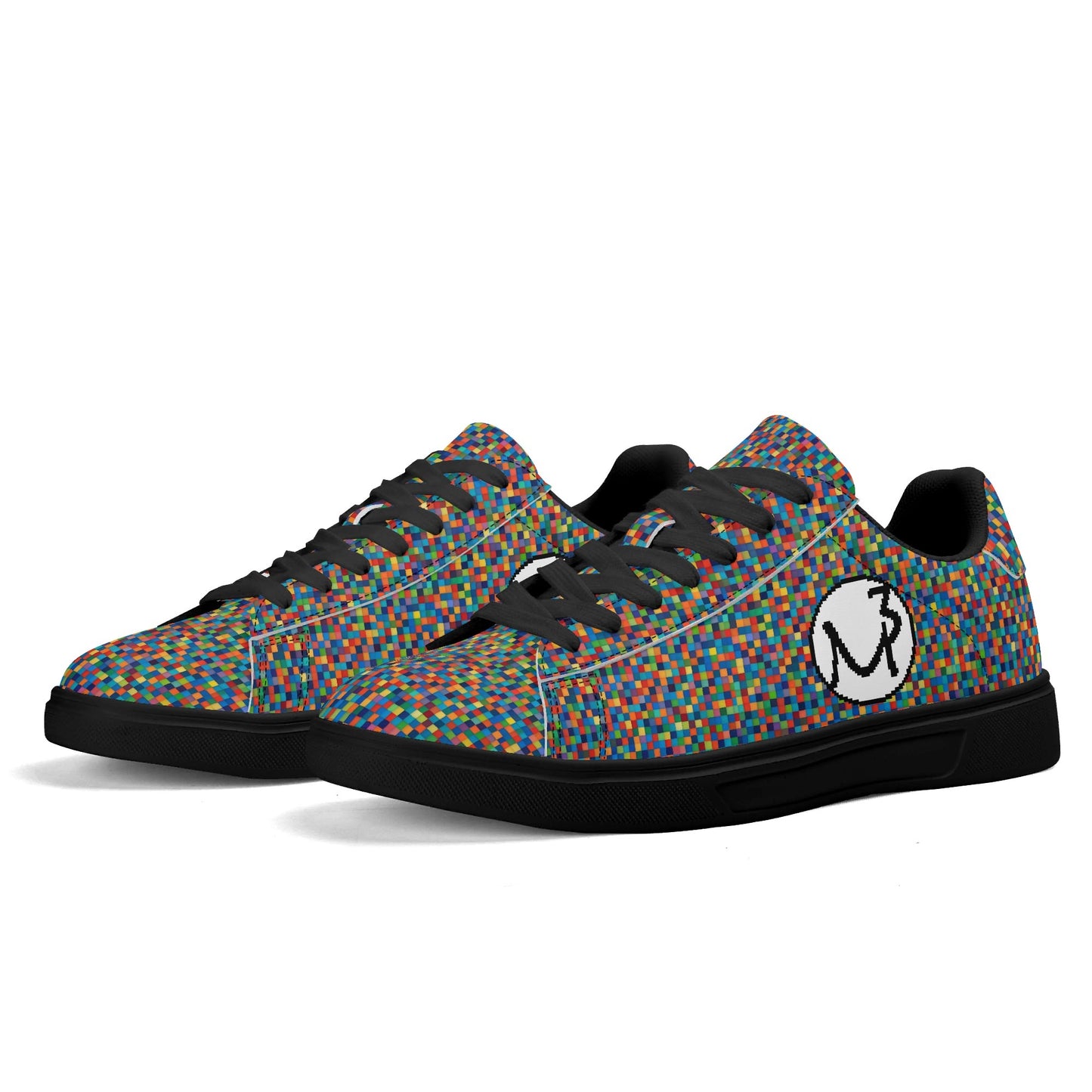 MP3bbALL Pixel Low Top Shoes
