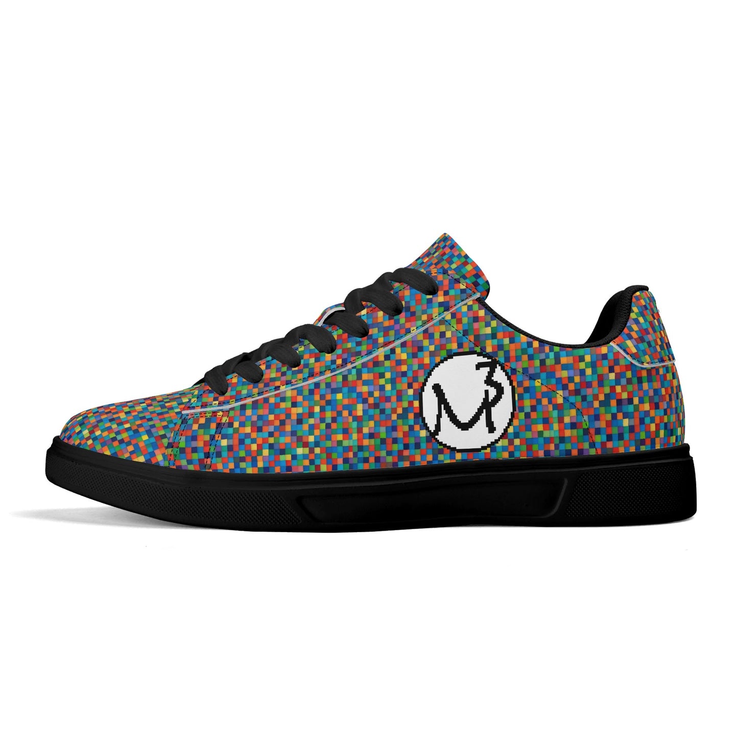 MP3bbALL Pixel Low Top Shoes