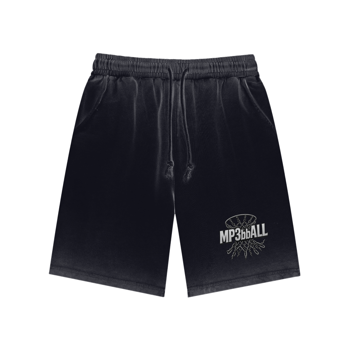 MP3bbALL ブラックトップフェードショーツ