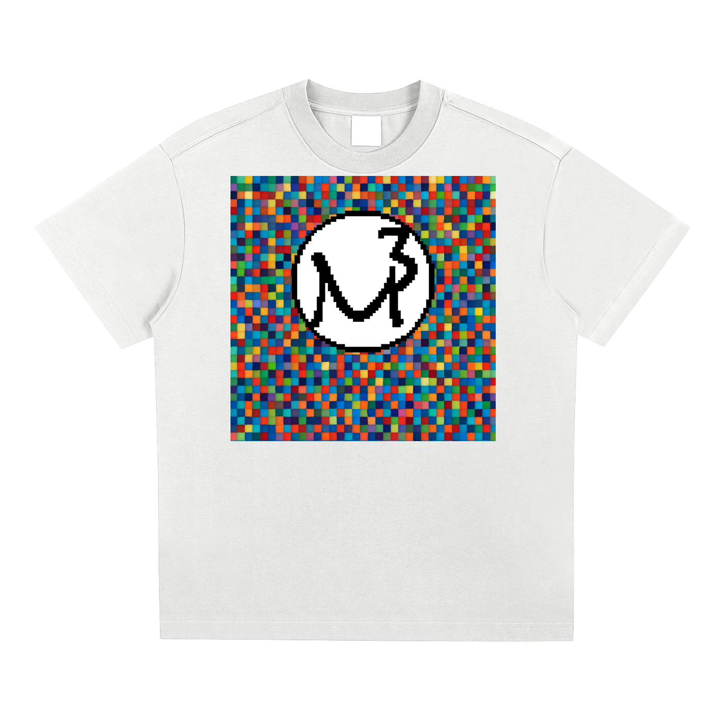 MP3bball Pixel Matrix T shirt