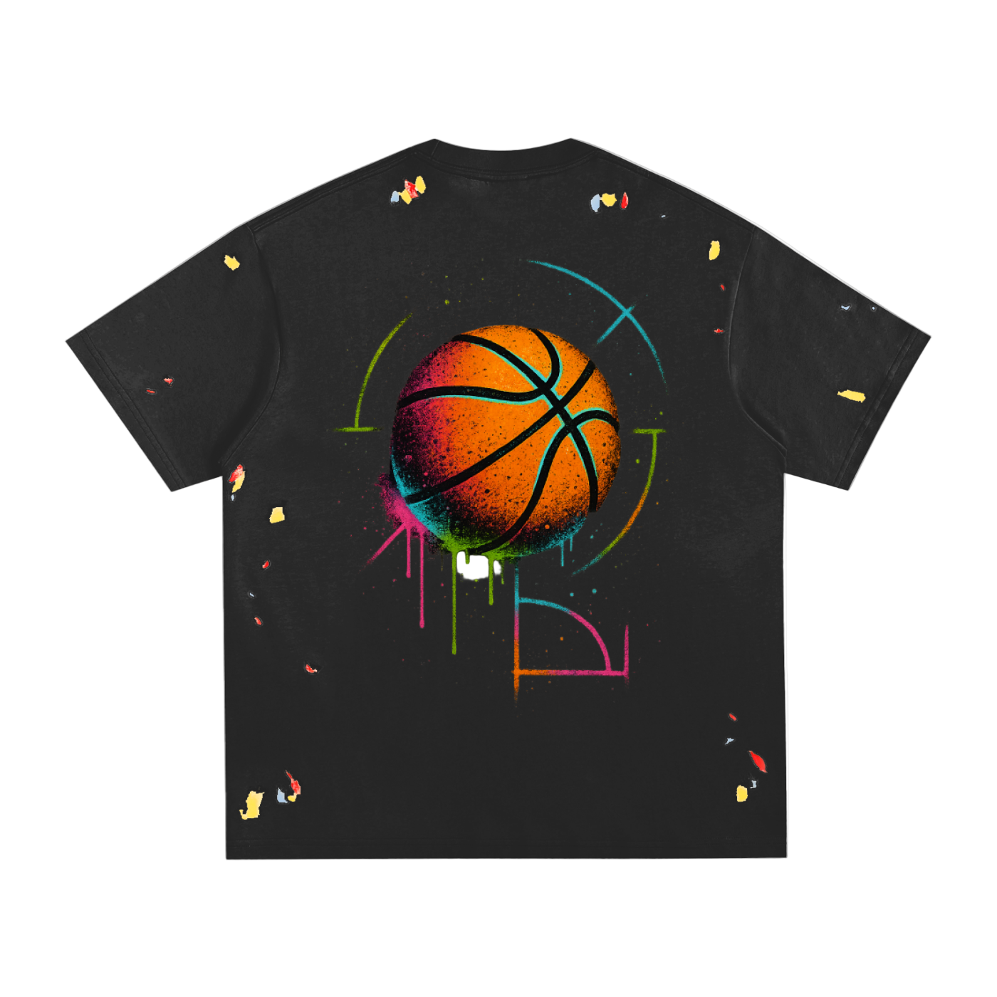 MP3bbALL Graffiti Court Tee
