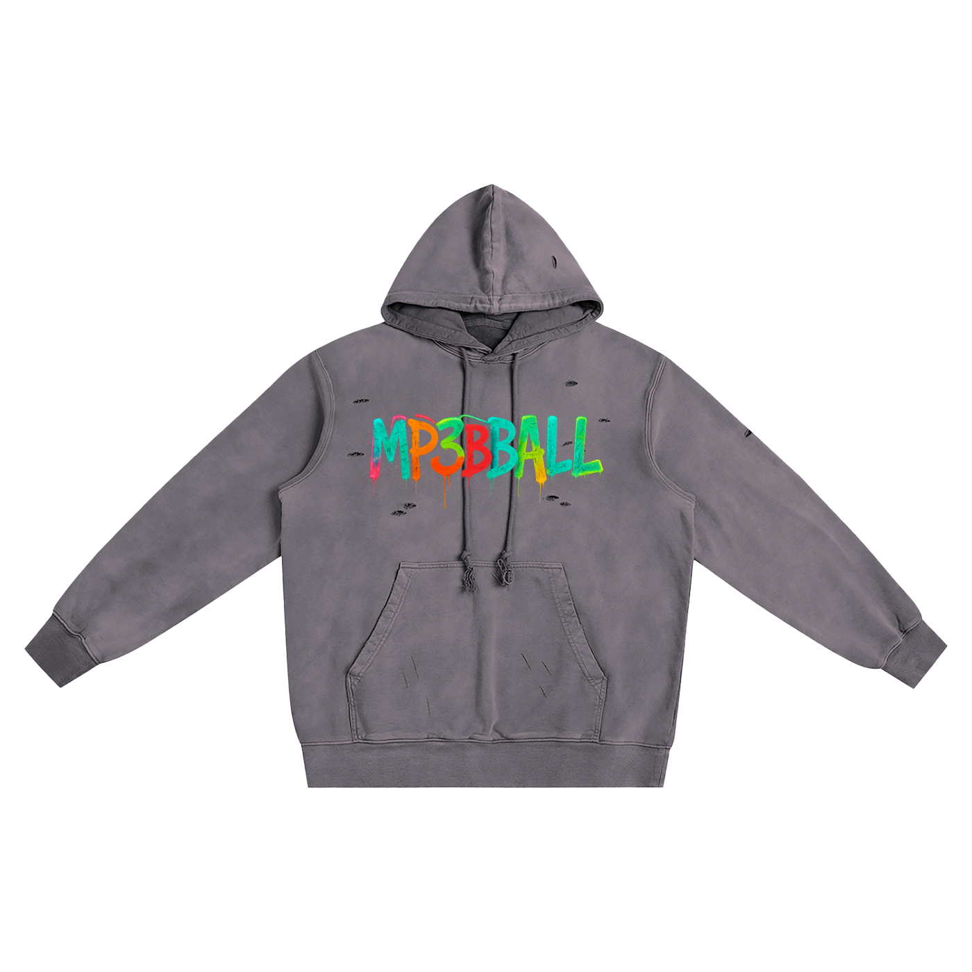 Graffiti Court Hoodie — MP3bbALL
