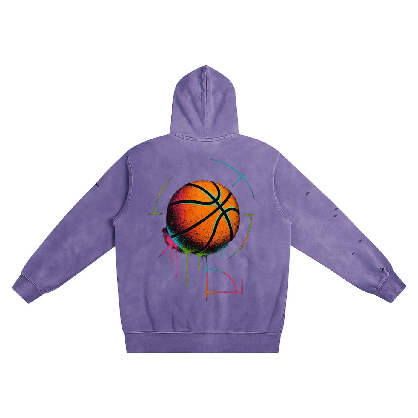 MP3bbALL Graffiti Court Hoodie