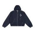 AFTER PRACTICE  Denim Zip Hoodie