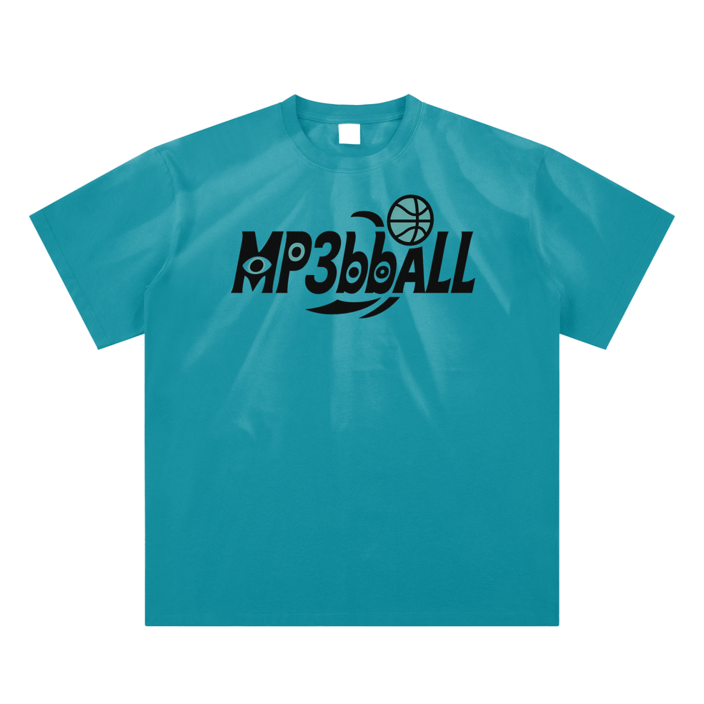 MP3bbALL シャドウフェード ロゴ Tシャツ