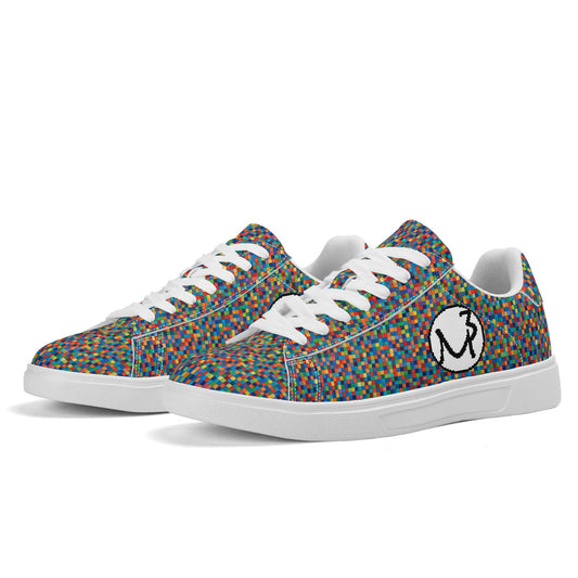 MP3bbALL Pixel Low Top Shoes