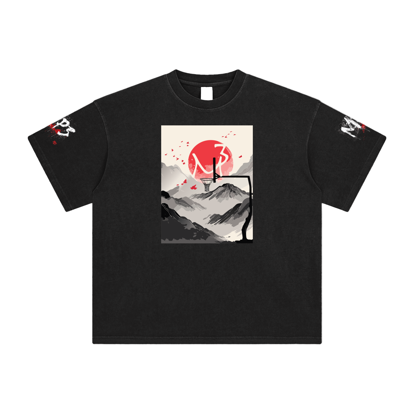 MP3 “Red Mountain” Washed Tee
