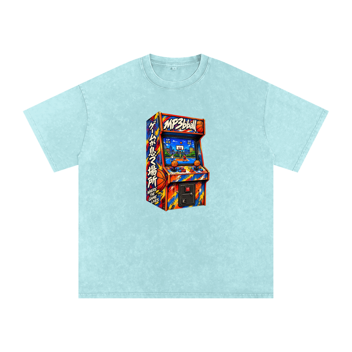 The MP3bball Game Machine Tee