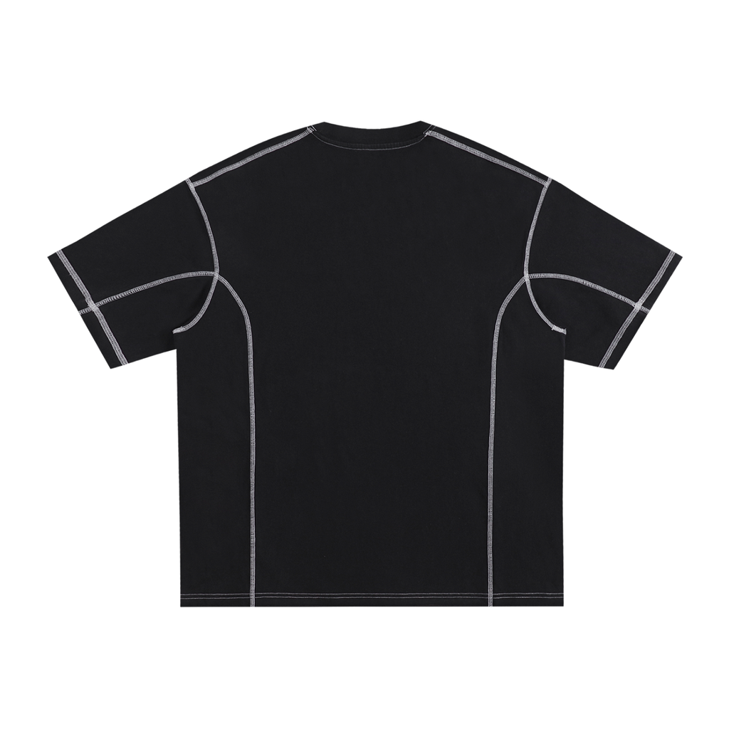 MP3バスケットボール コントラストステッチ ロゴTシャツ