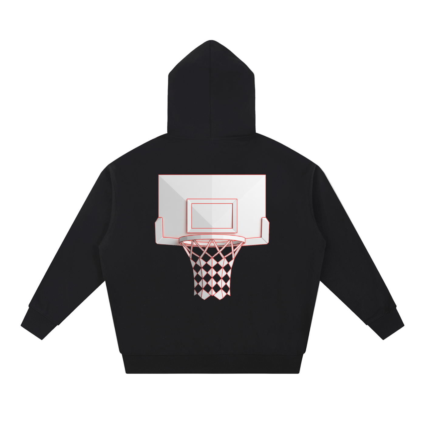MP3bbALL GeoFrame Court Hoodie