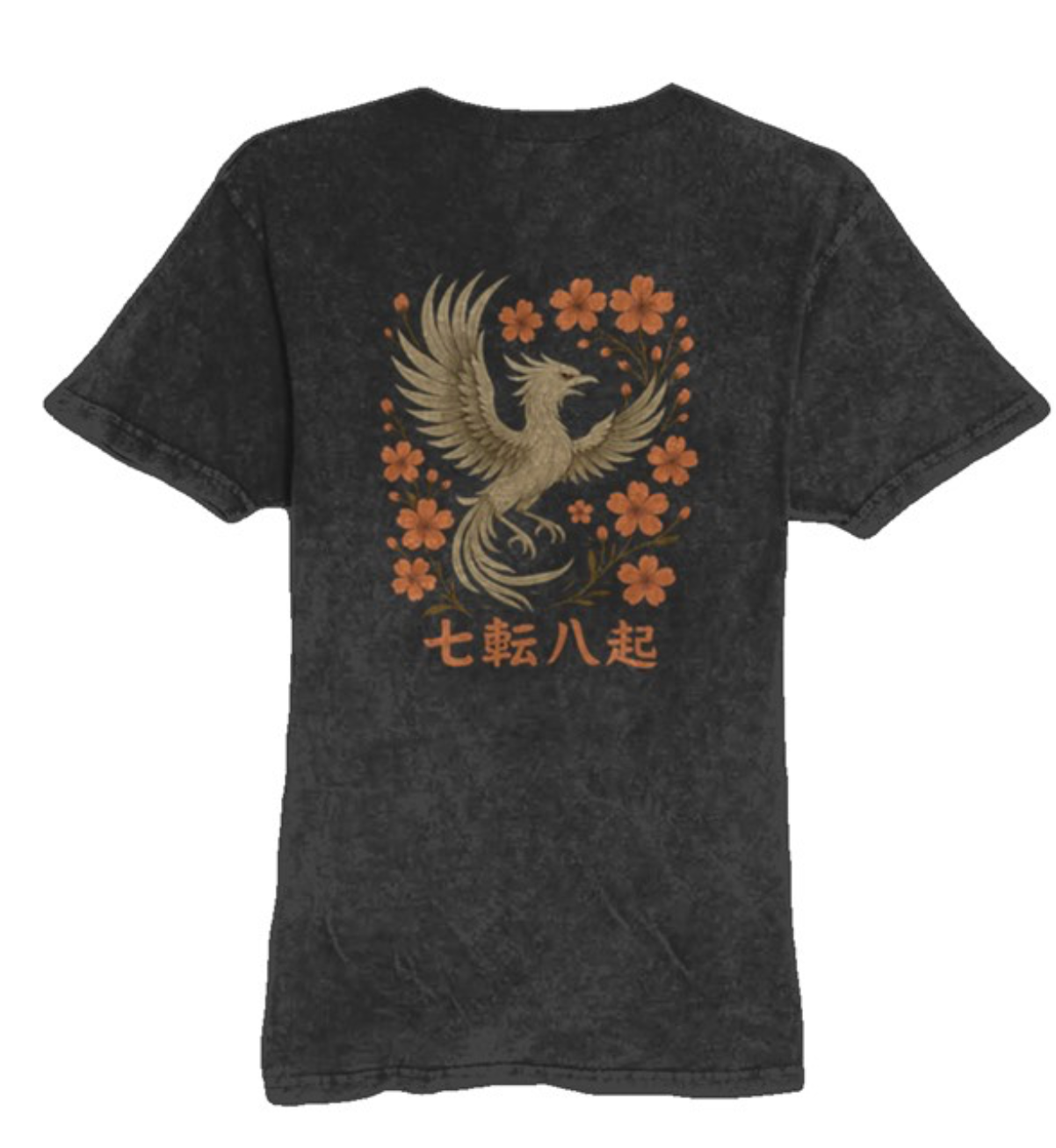 DUALIS Rising Phoenix Tee  Vintage wash