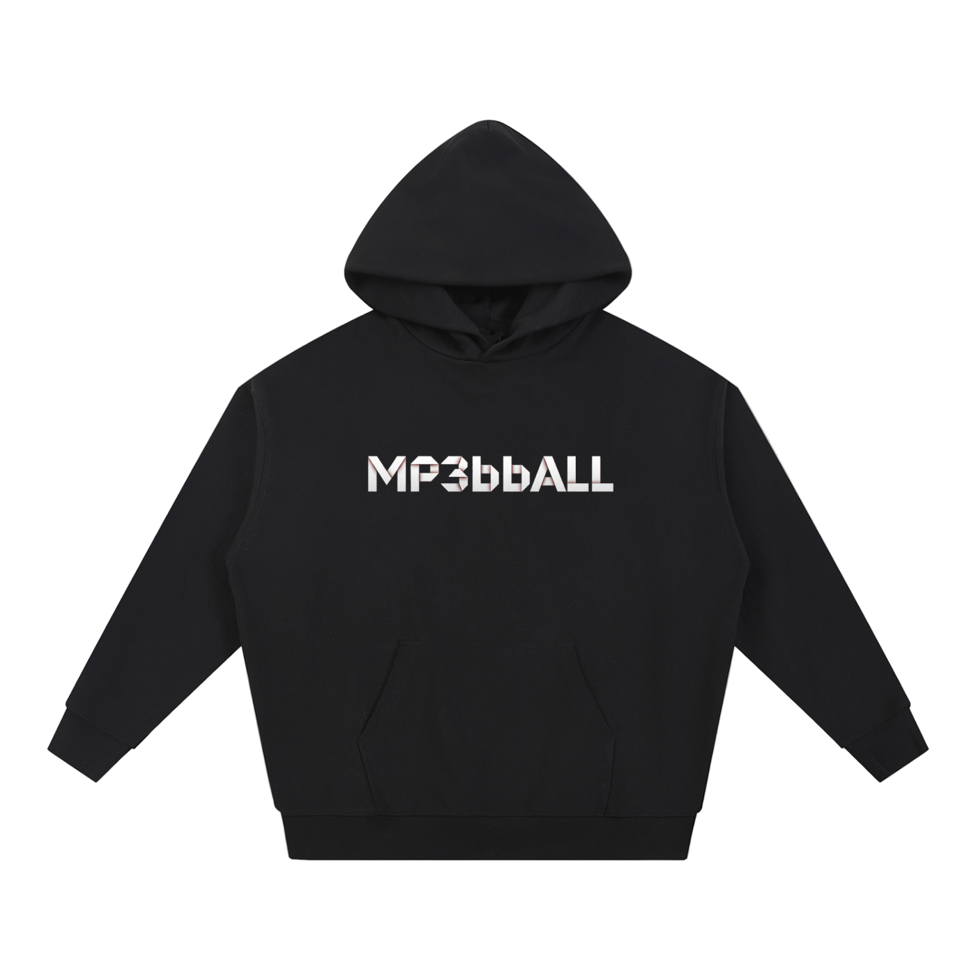 MP3bbALL GeoFrame Court Hoodie